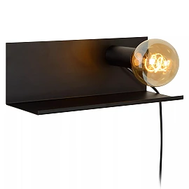 SEBO sienas/gultas lampa 1 x 40 W E27 melna (Lucide)
