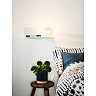 SEBO bedside lamp / wall light 1 x 40 W E27 white (Lucide)