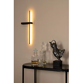 SEGIN sienas lampa LED 6 W 2700K melna (Lucide)