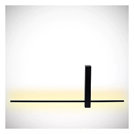 SEGIN sienas lampa LED 6 W 2700K melna (Lucide)