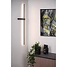 SEGIN sienas lampa 90 cm LED 10 W 2700K melna (Lucide)