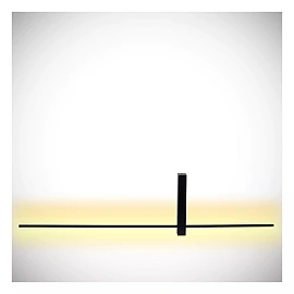 SEGIN sienas lampa 90 cm LED 10 W 2700K melna (Lucide)