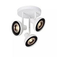 SENSAS griestu prožektors Ø25,8 cm 3x12W balta (Lucide)