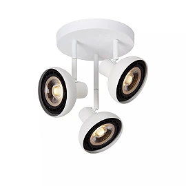 SENSAS griestu prožektors Ø25,8 cm 3x12W balta (Lucide)