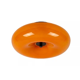 SENTINO flush ceiling light G9 orange (Lucide)