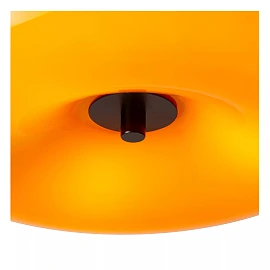 SENTINO flush ceiling light G9 orange (Lucide)