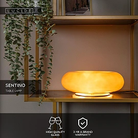SENTINO table lamp G9 taupe (Lucide)