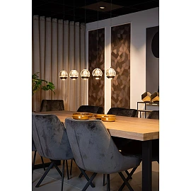 SENTUBAL piekaramā lampa 95 cm LED 5 x 5,3 W 2700K melna (Lucide)