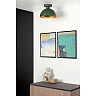 SIEMON flush ceiling light Ø 25 cm 1xE27 green (Lucide)