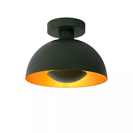 SIEMON flush ceiling light Ø 25 cm 1xE27 green (Lucide)