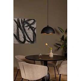 SIEMON pendant light Ø 40 cm 1xE27 black (Lucide)