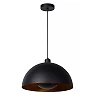 SIEMON pendant light Ø 40 cm 1xE27 black (Lucide)