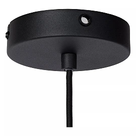 SIEMON pendant light Ø 40 cm 1xE27 black (Lucide)
