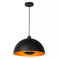 SIEMON pendant light Ø 40 cm 1xE27 black (Lucide)