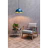 SIEMON pendant light Ø 40 cm 1xE27 blue (Lucide)