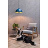 SIEMON pendant light Ø 40 cm 1xE27 blue (Lucide)