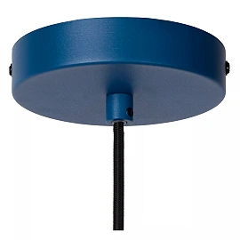 SIEMON pendant light Ø 40 cm 1xE27 blue (Lucide)