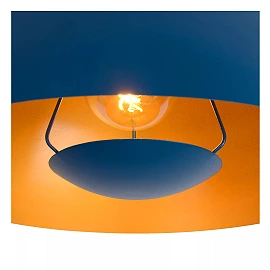 SIEMON pendant light Ø 40 cm 1xE27 blue (Lucide)