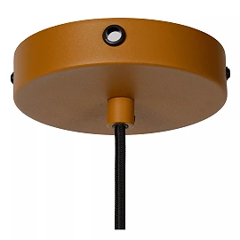 SIEMON pendant light Ø 40 cm 1xE27 ocher yellow (Lucide)