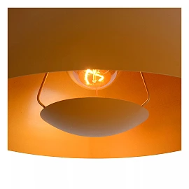 SIEMON pendant light Ø 40 cm 1xE27 ocher yellow (Lucide)