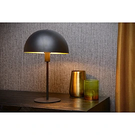 SIEMON table lamp Ø 25 cm 1xE14 black (Lucide)