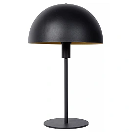 SIEMON table lamp Ø 25 cm 1xE14 black (Lucide)