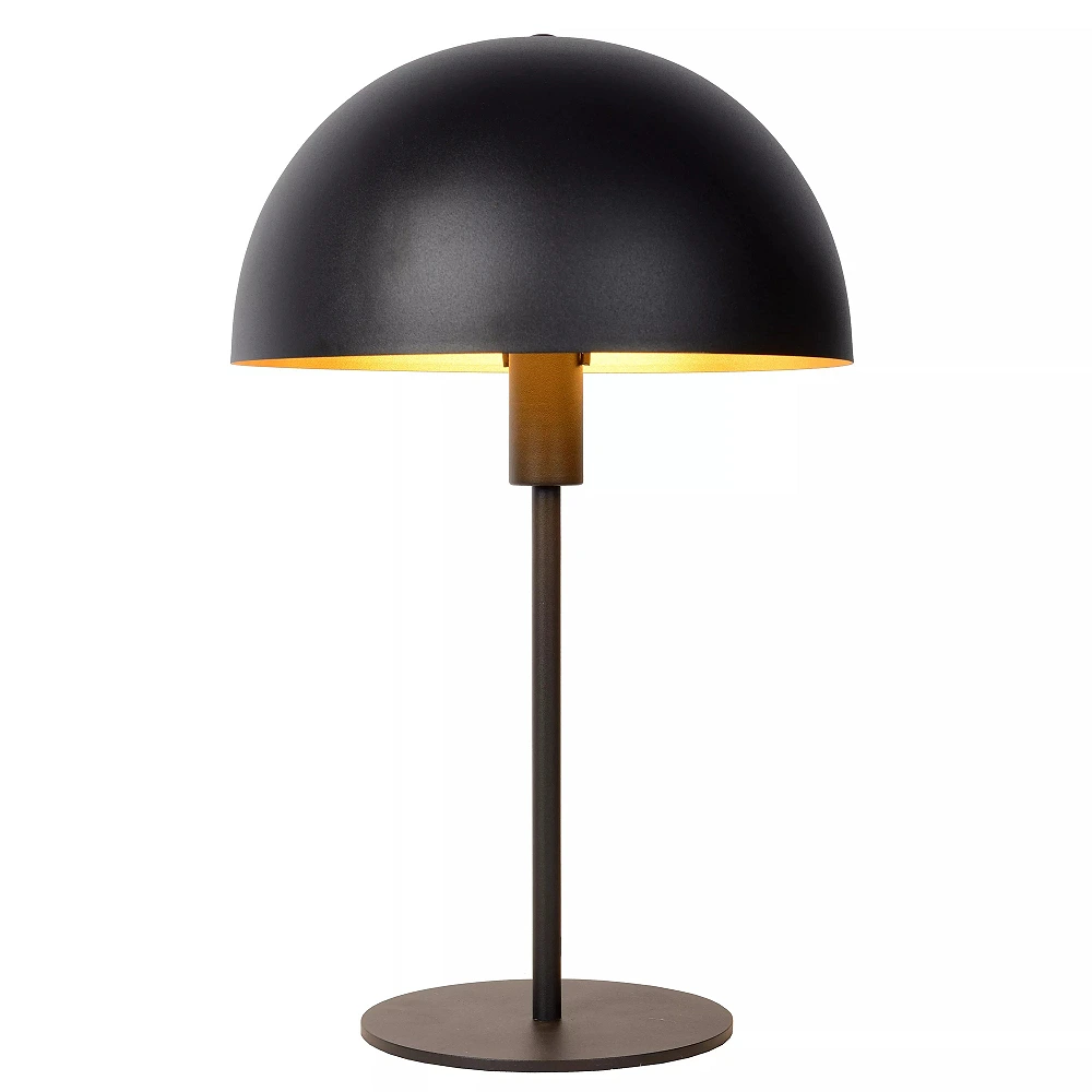 SIEMON table lamp Ø 25 cm 1xE14 black (Lucide)