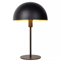 SIEMON table lamp Ø 25 cm 1xE14 black (Lucide)