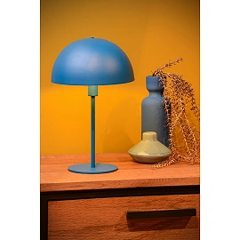 SIEMON table lamp Ø 25 cm 1xE14 blue (Lucide)