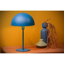 SIEMON table lamp Ø 25 cm 1xE14 blue (Lucide)