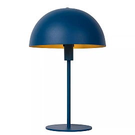 SIEMON table lamp Ø 25 cm 1xE14 blue (Lucide)