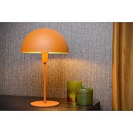 SIEMON table lamp Ø 25 cm 1xE14 ocher yellow (Lucide)