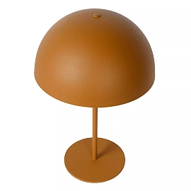 SIEMON table lamp Ø 25 cm 1xE14 ocher yellow (Lucide)
