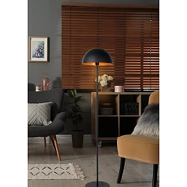 SIEMON floor lamp Ø 35 cm 1xE27 black (Lucide)
