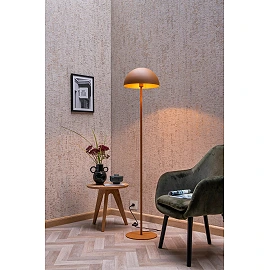 SIEMON floor lamp Ø 35 cm 1xE27 ocher yellow (Lucide)