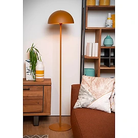 SIEMON floor lamp Ø 35 cm 1xE27 ocher yellow (Lucide)