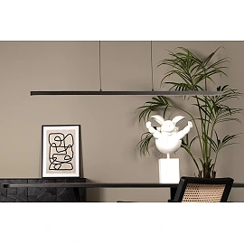 SIGMA piekaramā lampa LED 36W 2700K, melna (Lucide)