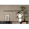 SIGMA pendant light LED 36W 2700K Black (Lucide)