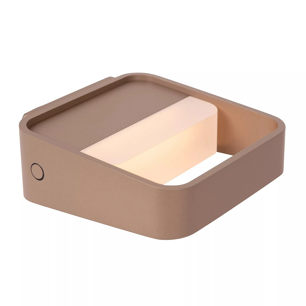SILVI uzlādējama sienas/galda lampa LED 3,7W kafijas krāsā (Lucide)