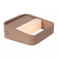 SILVI uzlādējama sienas/galda lampa LED 3,7W kafijas krāsā (Lucide)