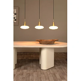 SINGALA Pendant light 3xE27 matt gold / brass (Lucide)