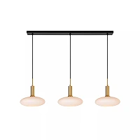 SINGALA Pendant light 3xE27 matt gold / brass (Lucide)