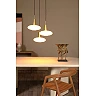 SINGALA Pendant light Ø55 cm 3xE27 matt gold / brass (Lucide)