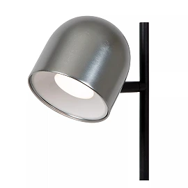 SKANSKA RECH uzlādējama galda lampa LED 1x3 W 3000-6000K pelēka dzelzs (Lucide)