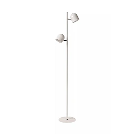 SKANSKA stāvlampa LED 2x5 W 3000K balta (Lucide)
