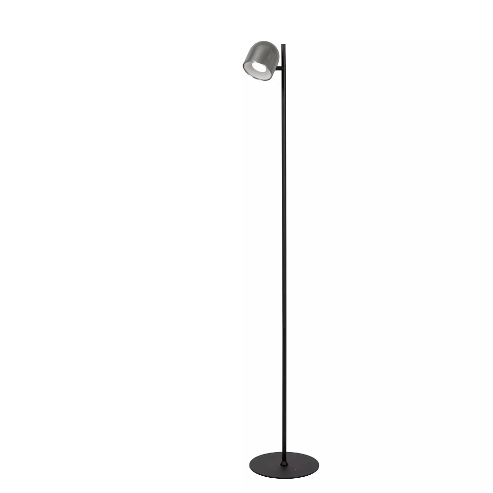 SKANSKA RECH uzlādējama stāvlampa LED 1x3 W 3000-6000K pelēka dzelzs (Lucide)