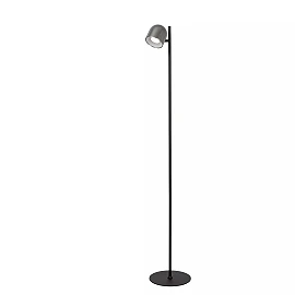 SKANSKA RECH uzlādējama stāvlampa LED 1x3 W 3000-6000K pelēka dzelzs (Lucide)