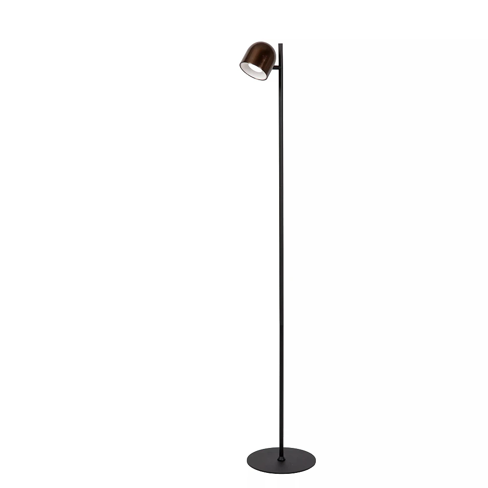 SKANSKA RECH uzlādējama stāvlampa LED 1x3 W 3000-6000K kafijas brūna (Lucide)
