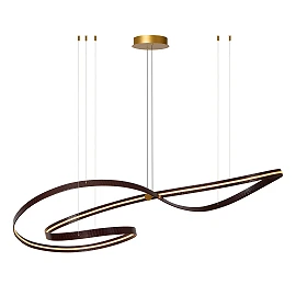 SLALOM pendant light 80W coffee (Lucide)