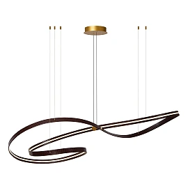 SLALOM pendant light 80W coffee (Lucide)